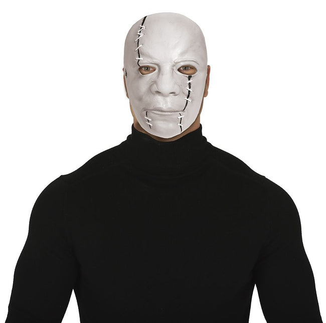 Halloween Maske mit Narben