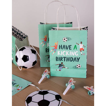 Geschenktüten - Fantastic Football - 20 x 27 cm - 6 Stück