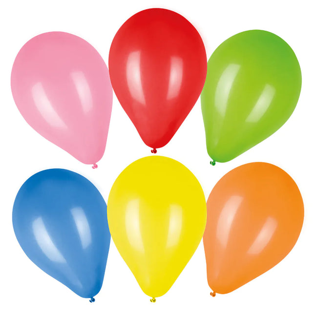 Bunte Ballons 23cm 50Stück