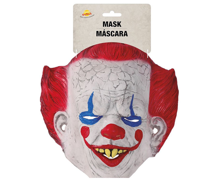 Halloween Maske Clown Rotes Haar