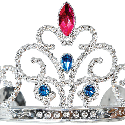 Silberne Tiara mit Edelsteinen, Kinder