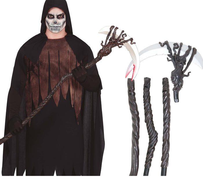 Halloween Fake Scythe Blood 1.5m