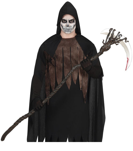 Halloween Fake Scythe Blood 1.5m