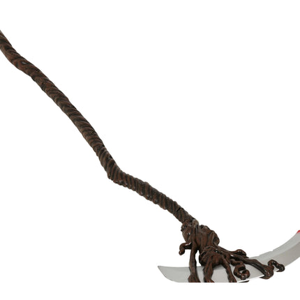 Halloween Fake Scythe Blood 1.5m