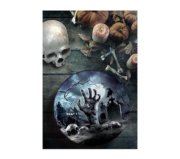 Halloween Schale Friedhof 27cm