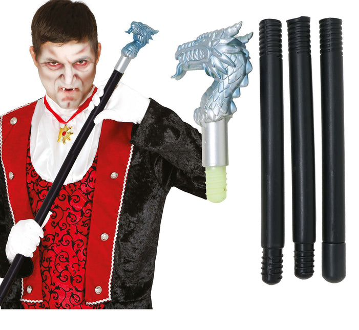 Halloween Stab Drache 90cm