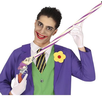 Halloween Gehstock Joker 90cm