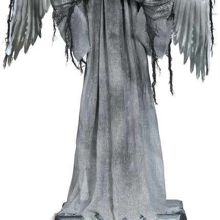 Halloween Statue Engel mit Licht und Sound 1,7m