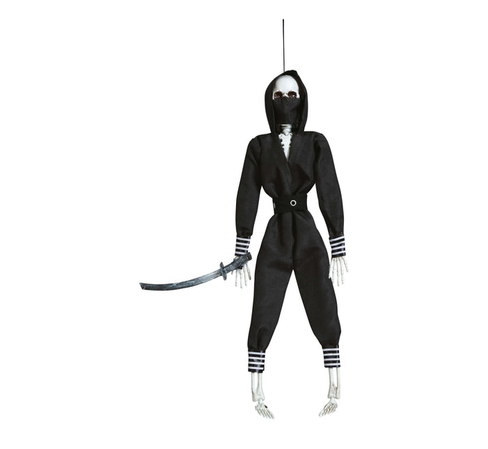 Halloween Puppe Ninja Skelett 45cm