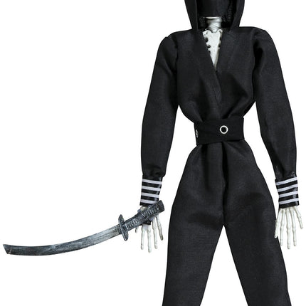 Halloween Puppe Ninja Skelett 45cm