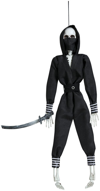 Halloween Puppe Ninja Skelett 45cm