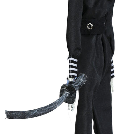 Halloween Puppe Ninja Skelett 45cm