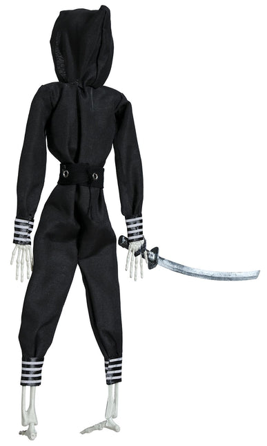 Halloween Puppe Ninja Skelett 45cm