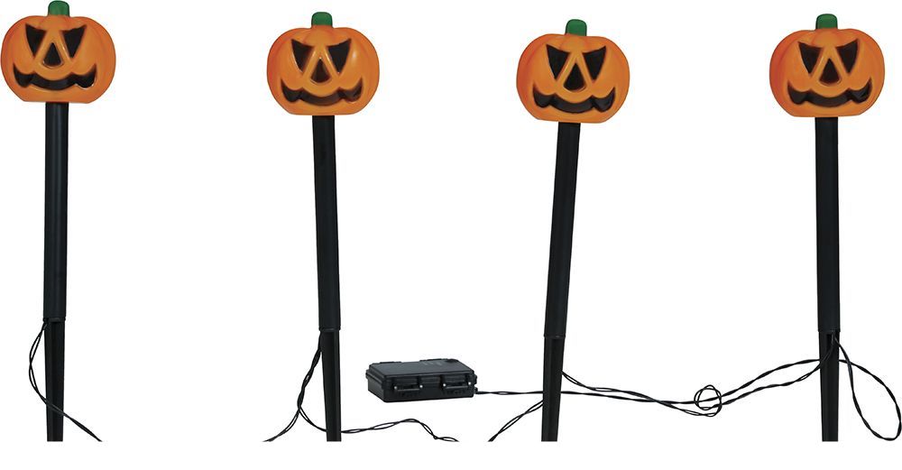 Halloween Stechlampe 33cm 4Stück