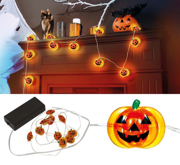 Halloween Light String Kürbisse 1,2m