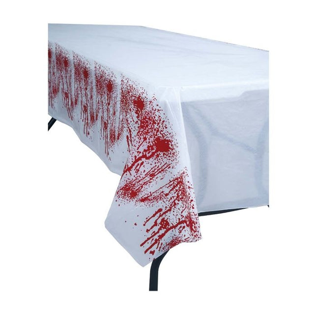 Halloween Blutige Tischdecke 2,7m