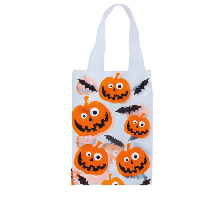 Halloween Taschen Kürbis 14x30cm 6 Stk.