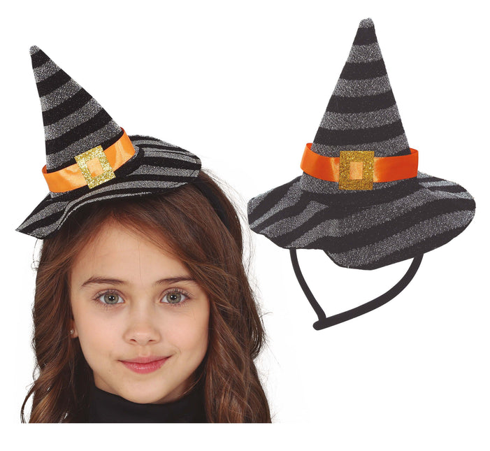 Halloween Tiara Hexenhut Kind