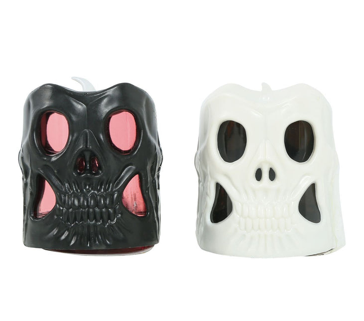 Halloween Totenkopf Laterne Led 6cm