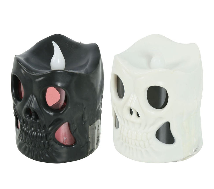 Halloween Totenkopf Laterne Led 6cm