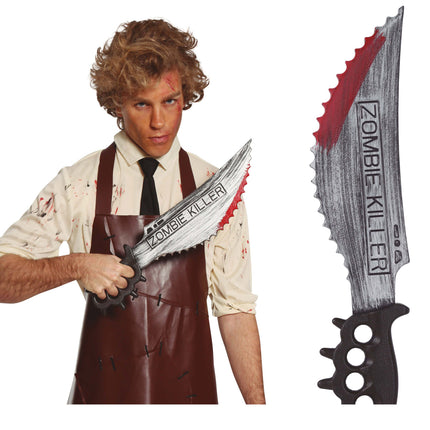 Halloween Zombie Killer-Messer 50cm