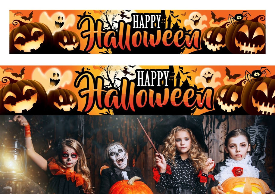 Halloween Banner Happy Halloween