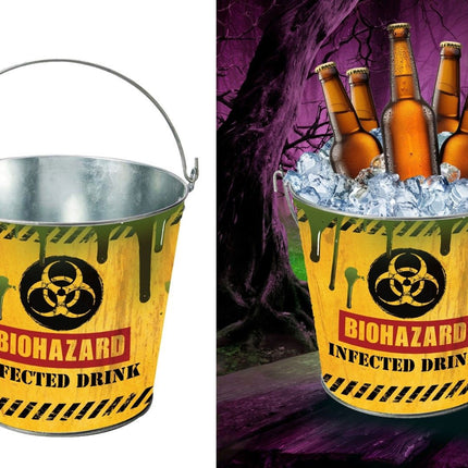 Halloween Eimer Infected Drink 23cm