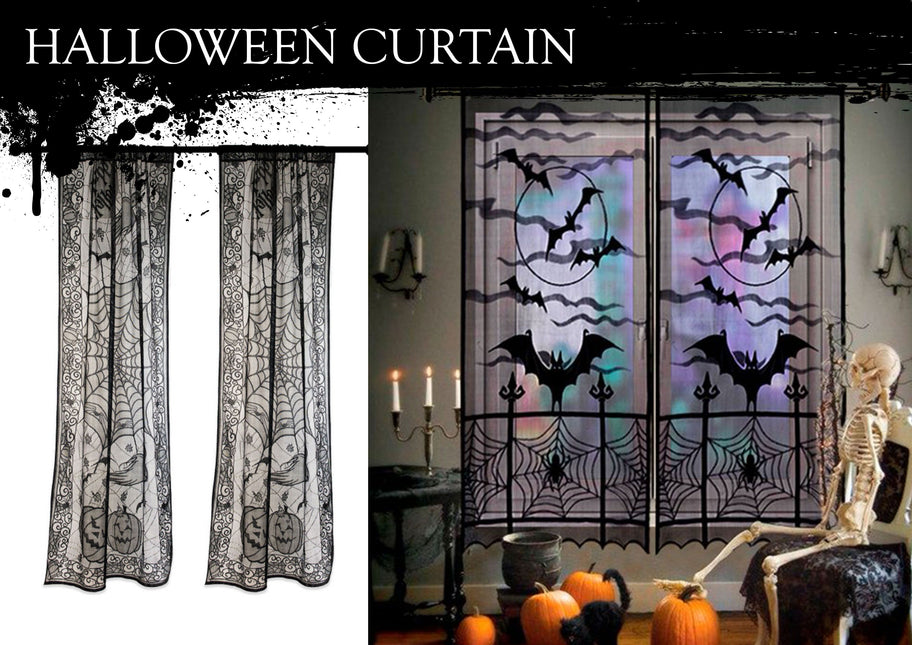 Halloween Fensteraufkleber Gothic 2.13m