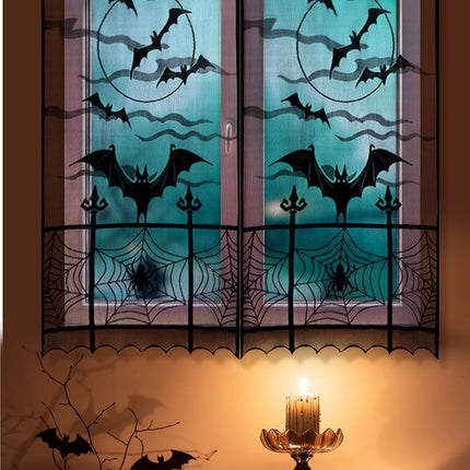 Halloween Fensteraufkleber Hexe 2,13m