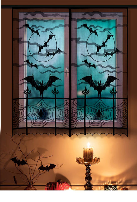 Halloween Fensteraufkleber Hexe 2,13m