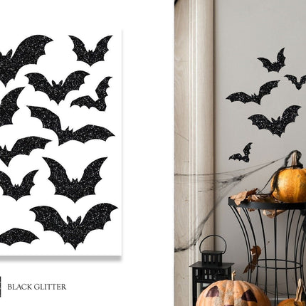 Halloween Fensteraufkleber Fledermaus 40cm