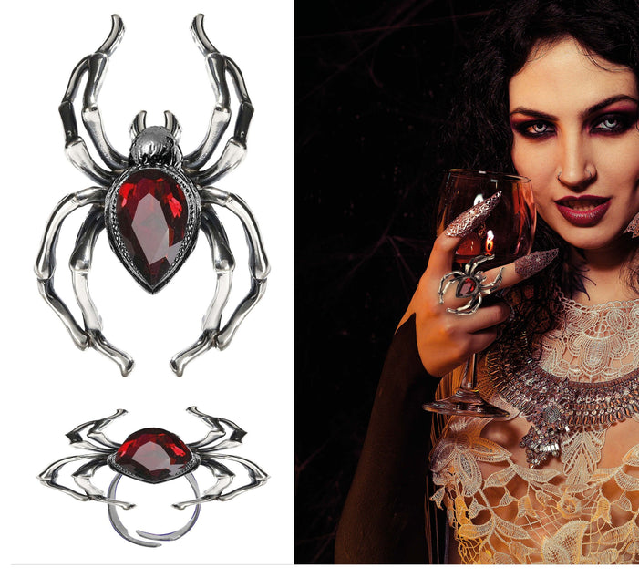 Halloween Ring Spinne