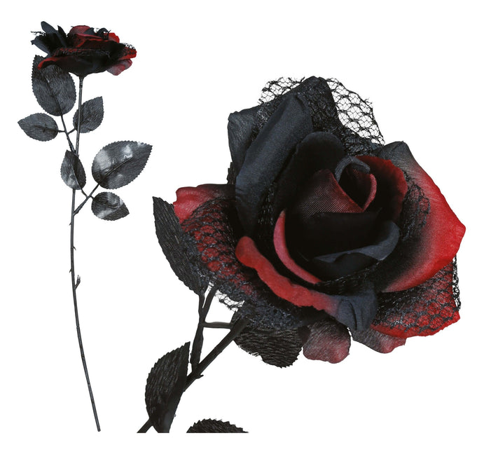 Halloween Falsche Blume Rose 40cm