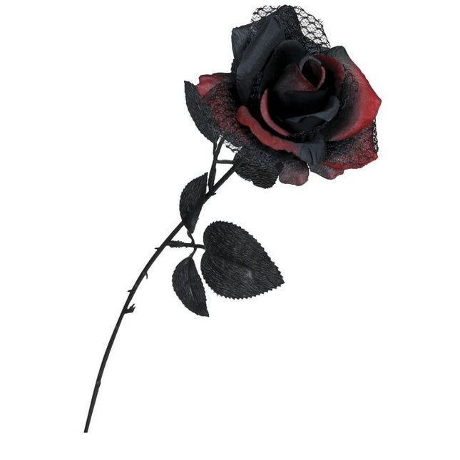 Halloween Falsche Blume Rose 40cm