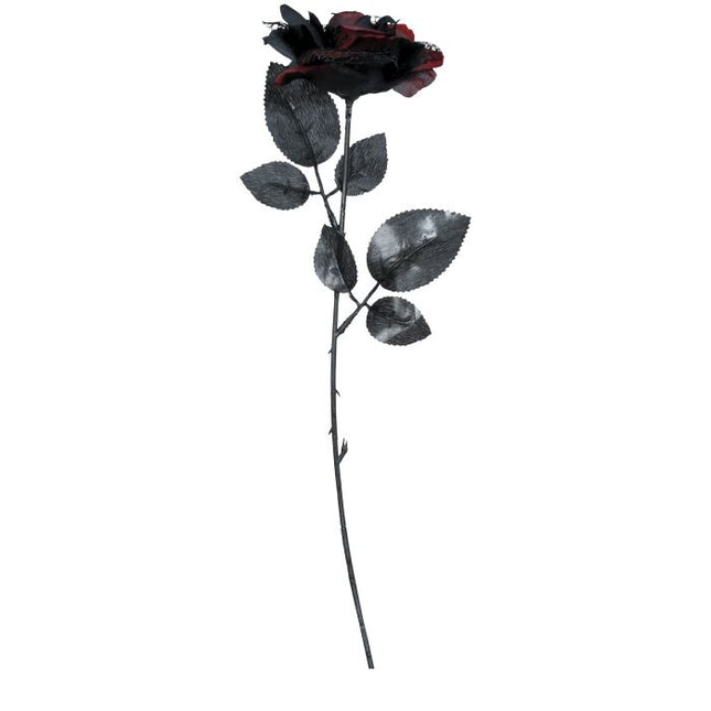 Halloween Falsche Blume Rose 40cm