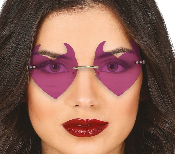 Purple Devil Brille