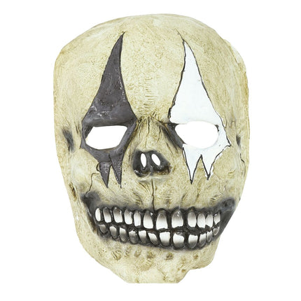 Halloween Maske Totenkopf Harlekin