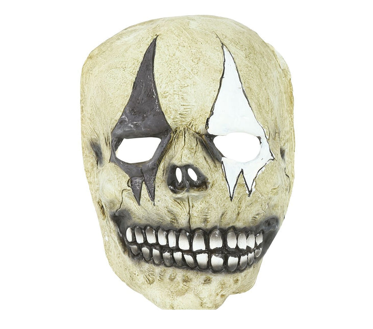 Halloween Maske Totenkopf Harlekin