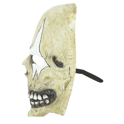 Halloween Maske Totenkopf Harlekin