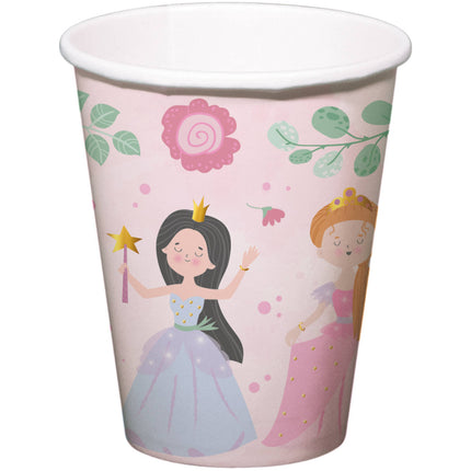 Becher - Pretty Princess - 250 ml - 8 Stück