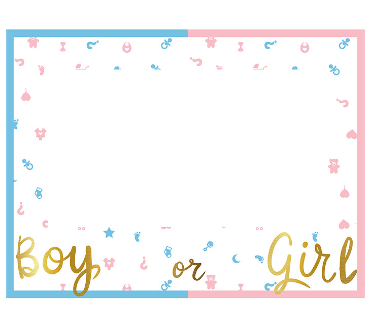 Gender Reveal Fotorahmen