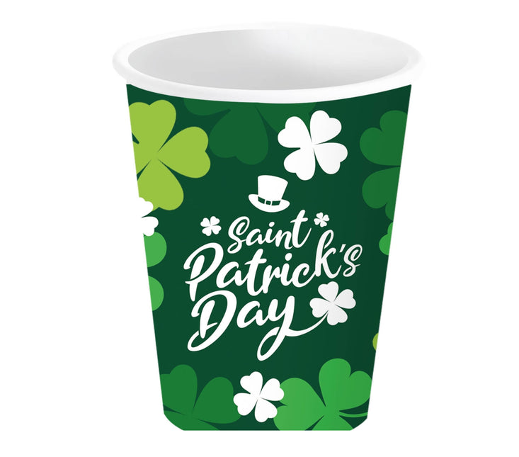 St. Patrick's Day Becher 240ml 6 Stk.