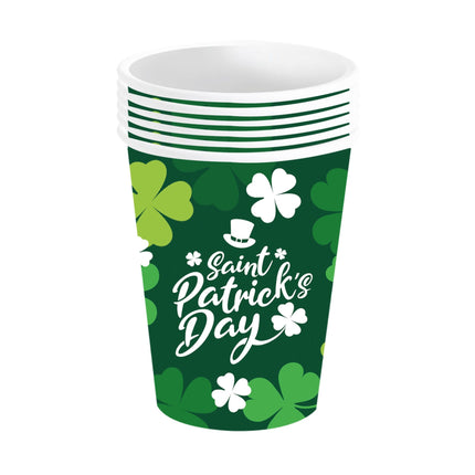 St. Patrick's Day Becher 240ml 6 Stk.