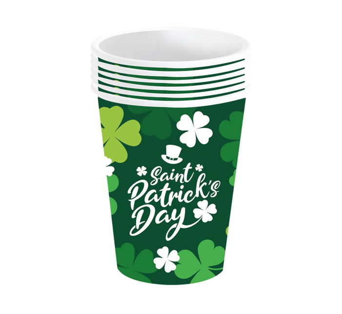 St. Patrick's Day Becher 240ml 6 Stk.