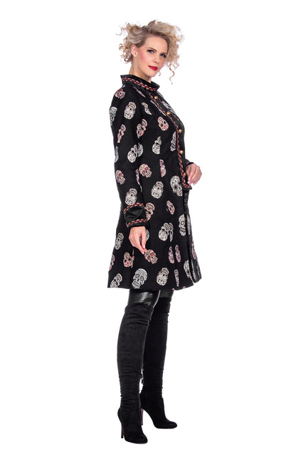 Dia De Los Muertos Jacke Damen