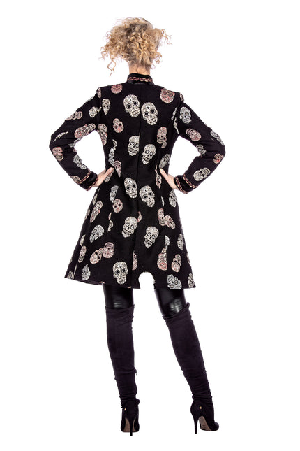 Dia De Los Muertos Jacke Damen