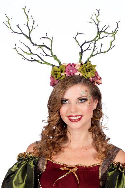 Tiara Waldfee (Zweige & Blumen)