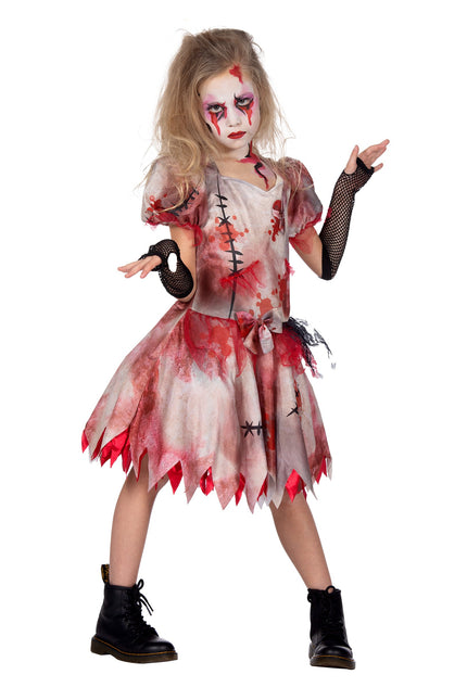 Halloween Kleid kurz mit Blut