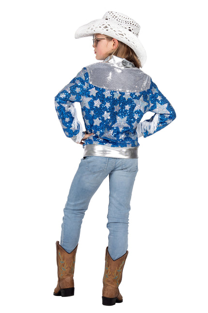 Glamouröse Paillettenjacke Stars