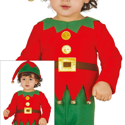 Weihnachten Elf Kostüm Baby